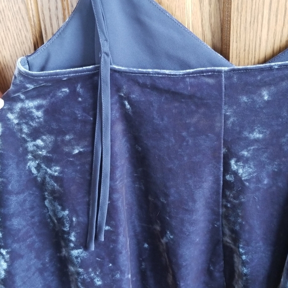 Topshop Velvet Swing Tank - Picture 4 of 8